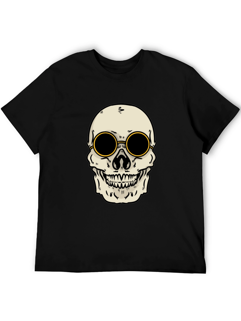 Skull Graphic Black T-Shirt