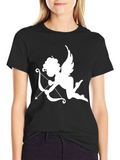 Cupid Graphic Tee - Black