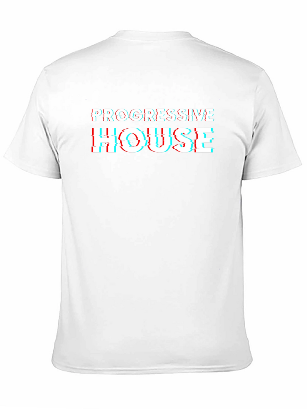 Progressive House Glitch Tee - Black