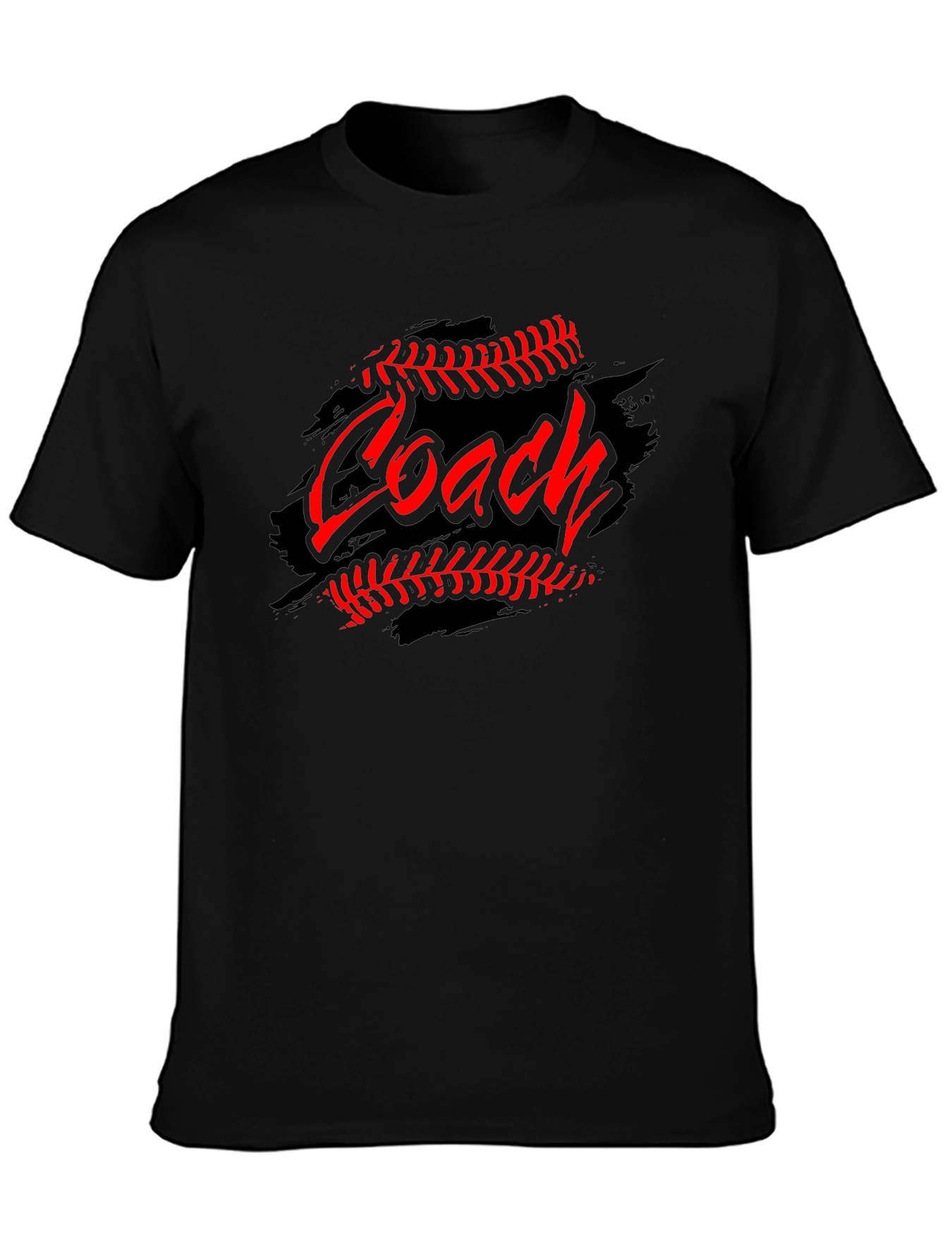 Baseball Coach Graphic T-Shirt
