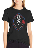 USA Womens Soccer T-Shirt