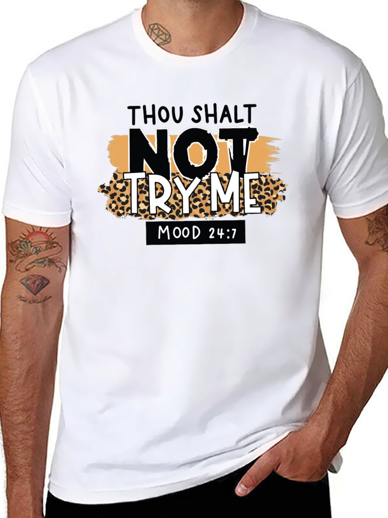 Thou Shalt Not Try Me Graphic Tee