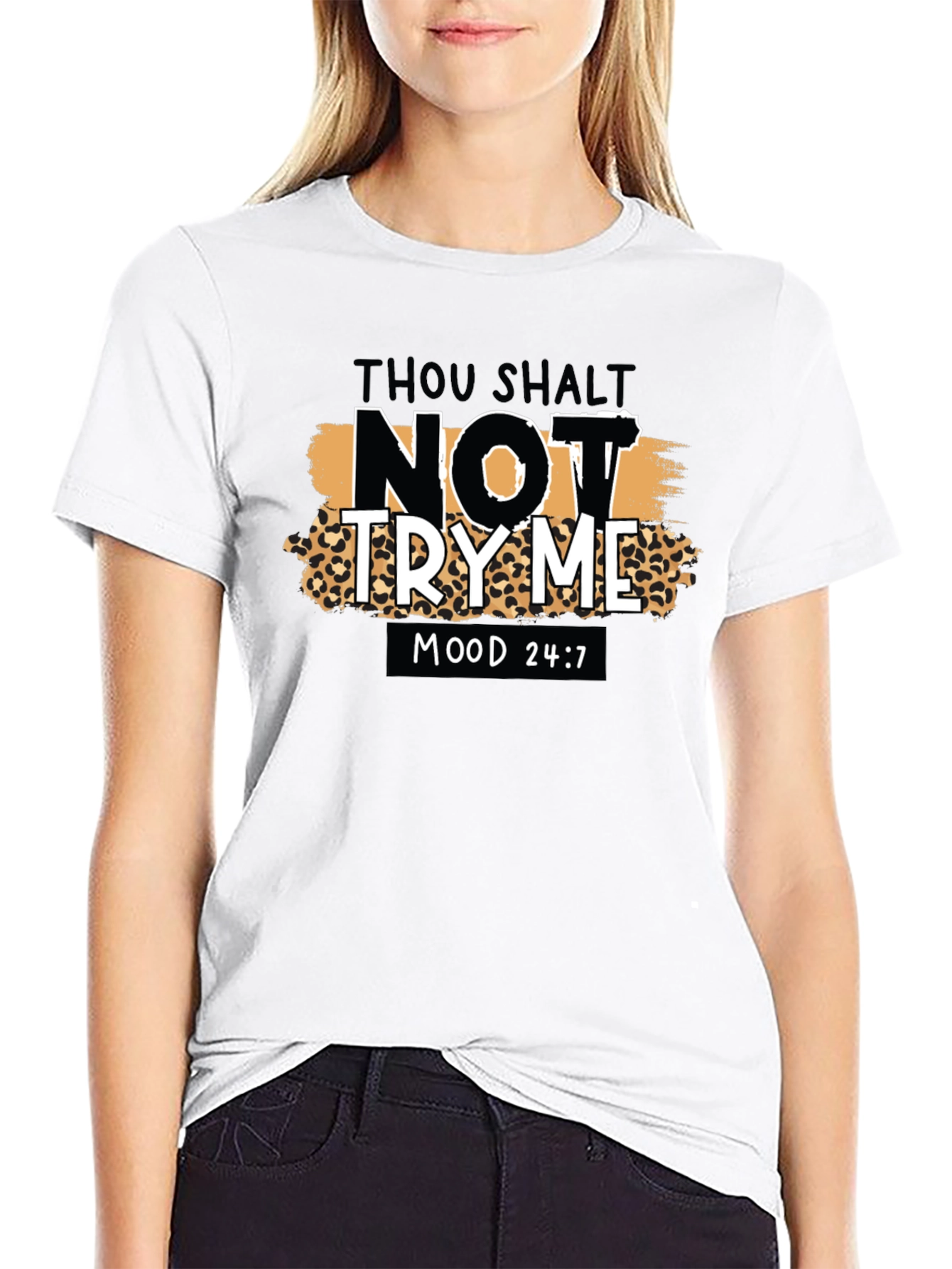 Thou Shalt Not Try Me Graphic Tee