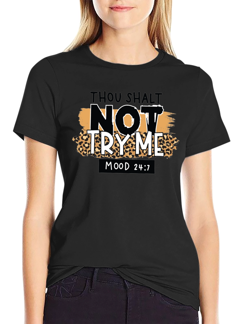 Thou Shalt Not Try Me Graphic Tee