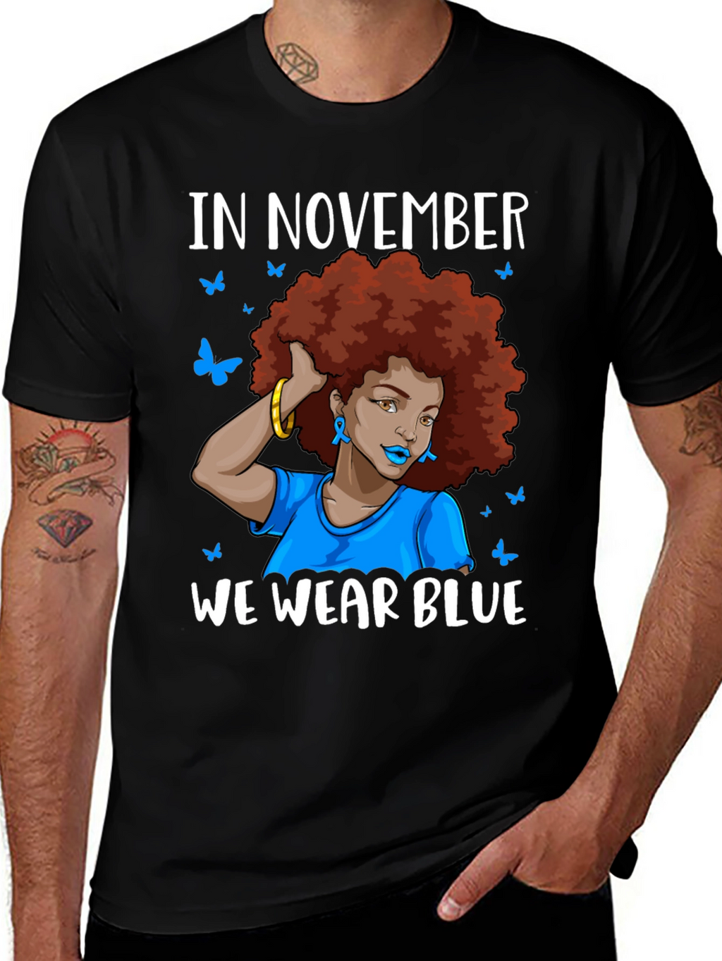 In November We Wear Blue T-Shirt