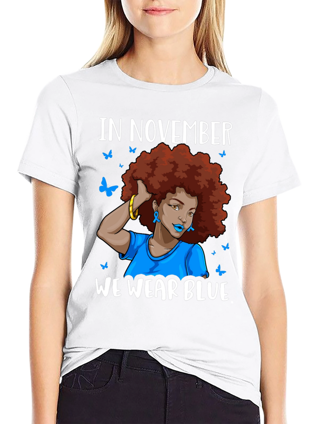 In November We Wear Blue T-Shirt