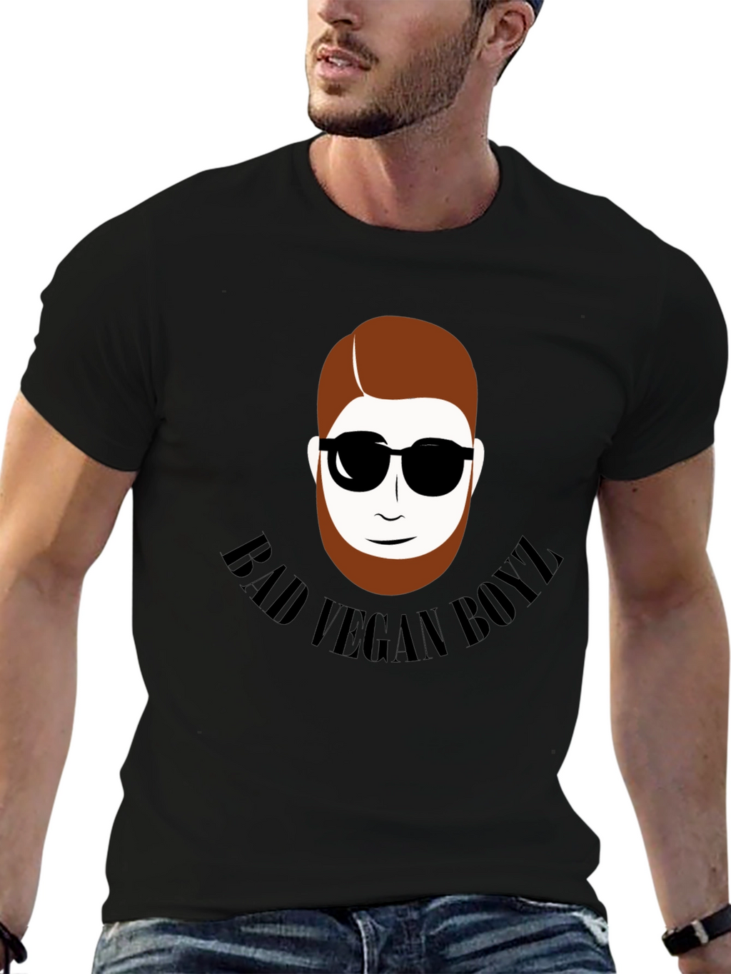 Bad Vegan Boyz Graphic T-Shirt