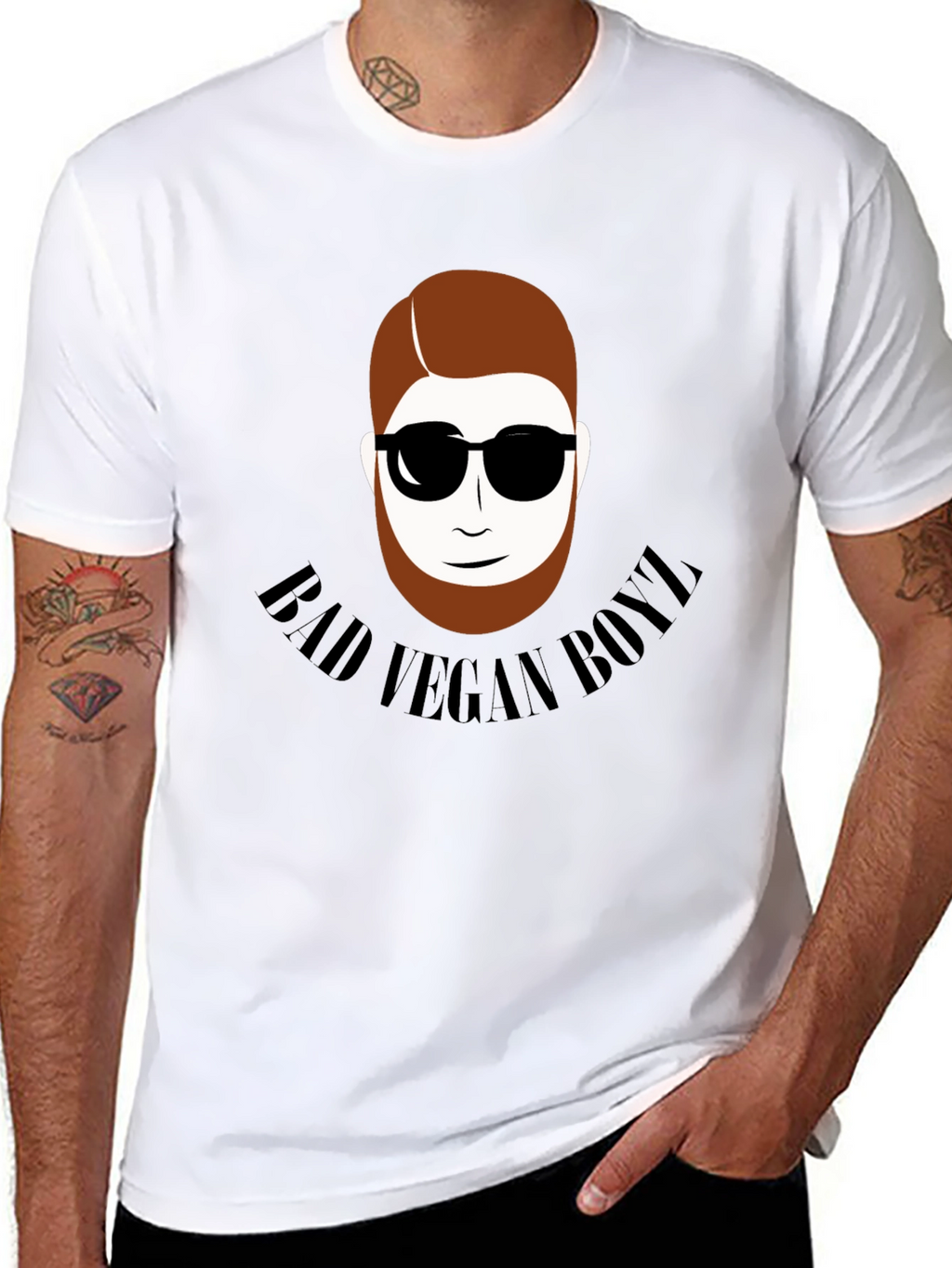 Bad Vegan Boyz Graphic T-Shirt