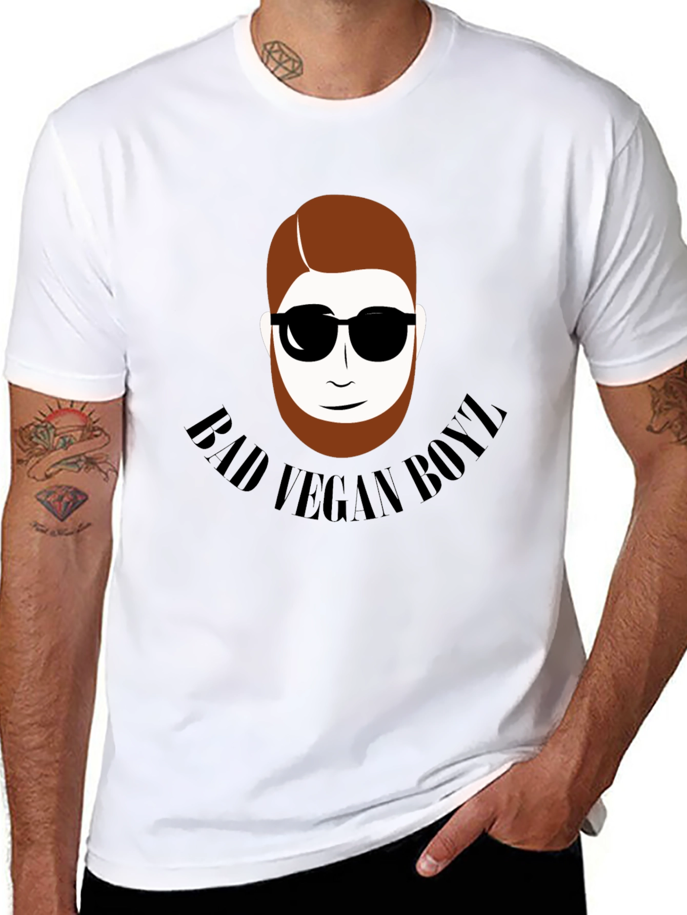 Bad Vegan Boyz Graphic T-Shirt
