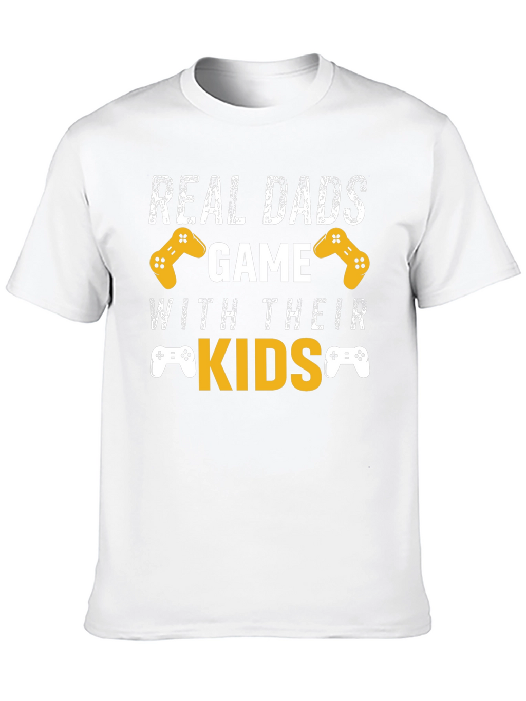 Real Dads Game with Their Kids T-Shirt
