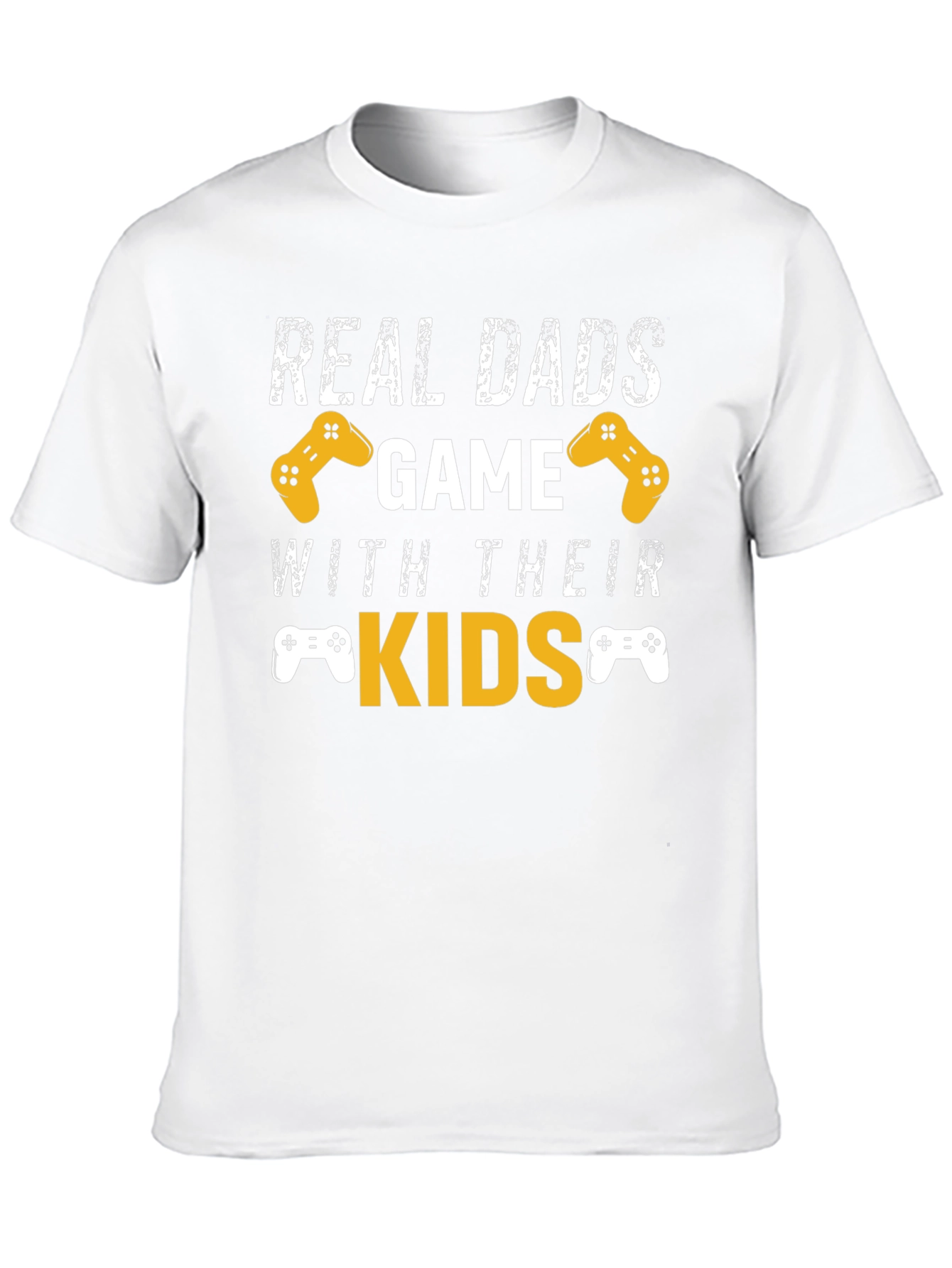 Real Dads Game with Their Kids T-Shirt