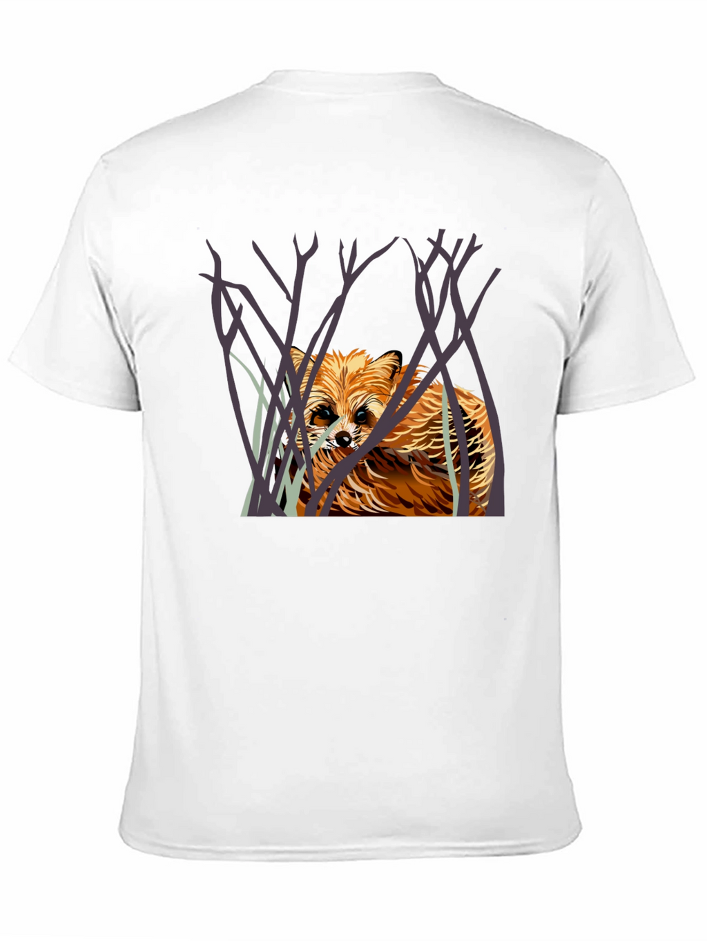 Raccoon Graphic Print Black T-Shirt