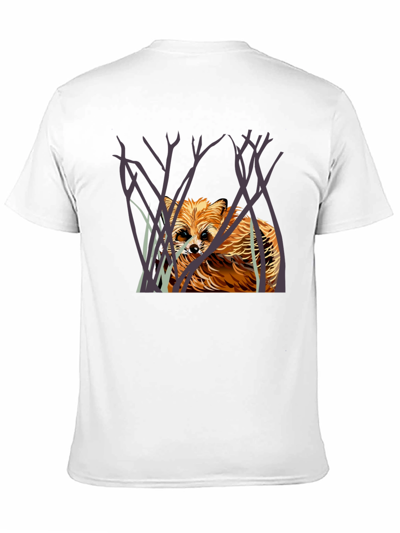 Raccoon Graphic Print Black T-Shirt