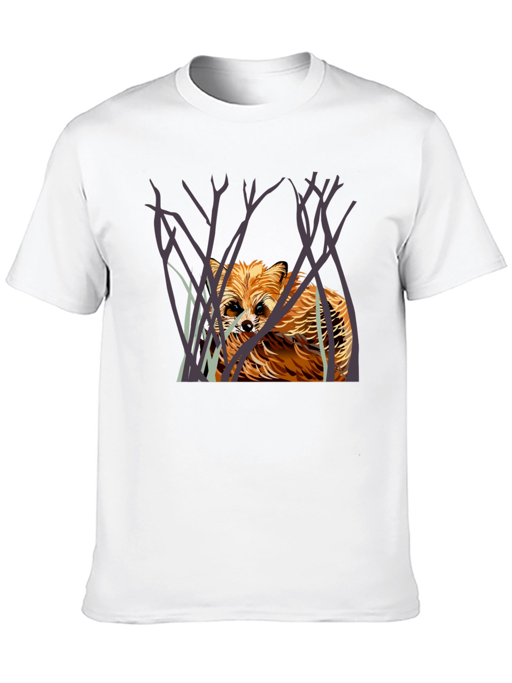 Raccoon Graphic Print Black T-Shirt