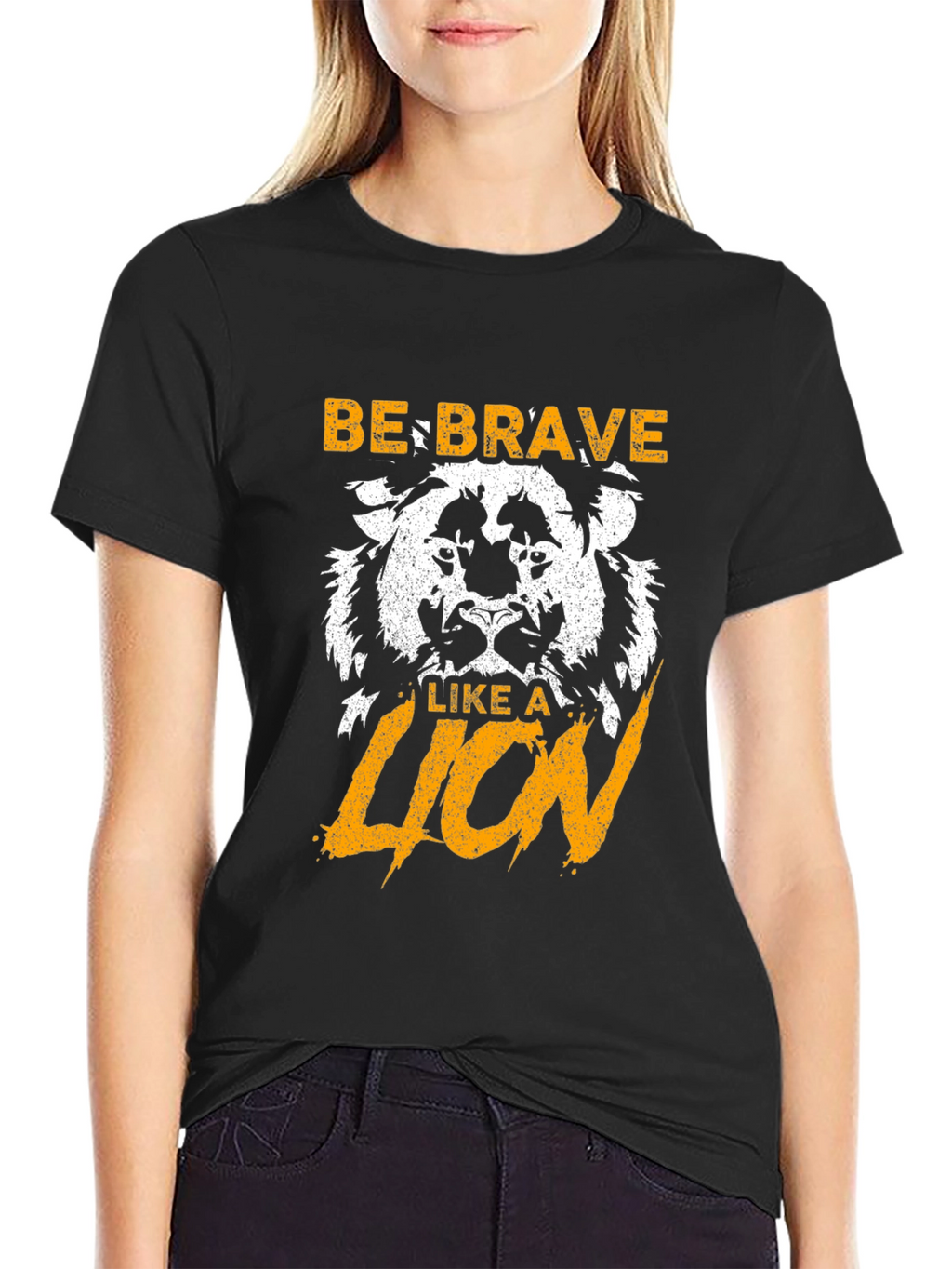 Be Brave Like a Lion Graphic T-Shirt