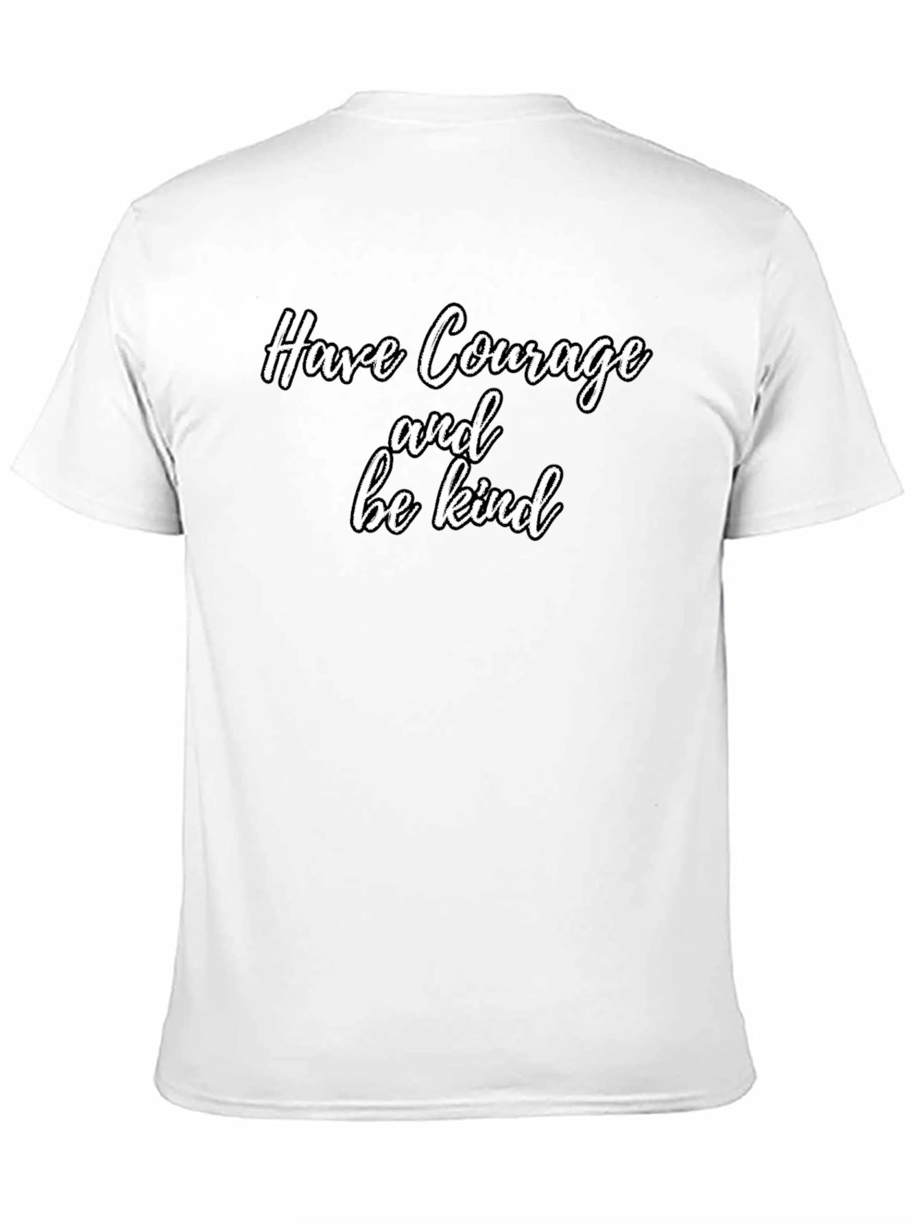 Courage and Kindness Graphic Tee - Black