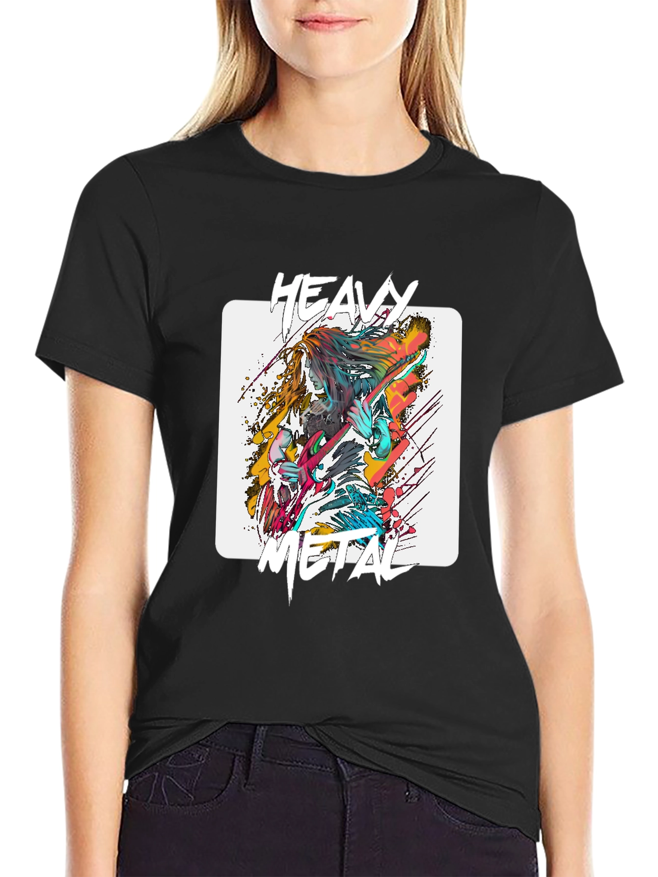 Heavy Metal Graphic Tee - Rock On!