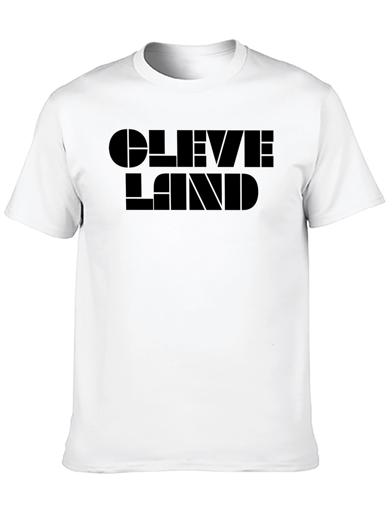 Cleveland Block Graphic T-Shirt - Modern Streetwear