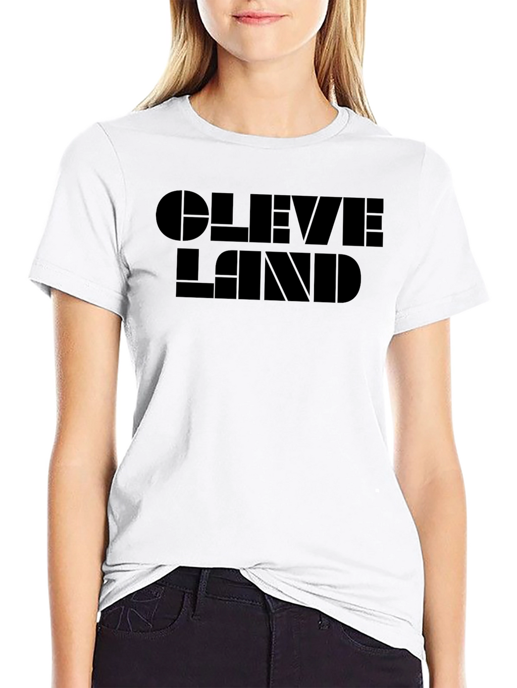 Cleveland Block Graphic T-Shirt - Modern Streetwear