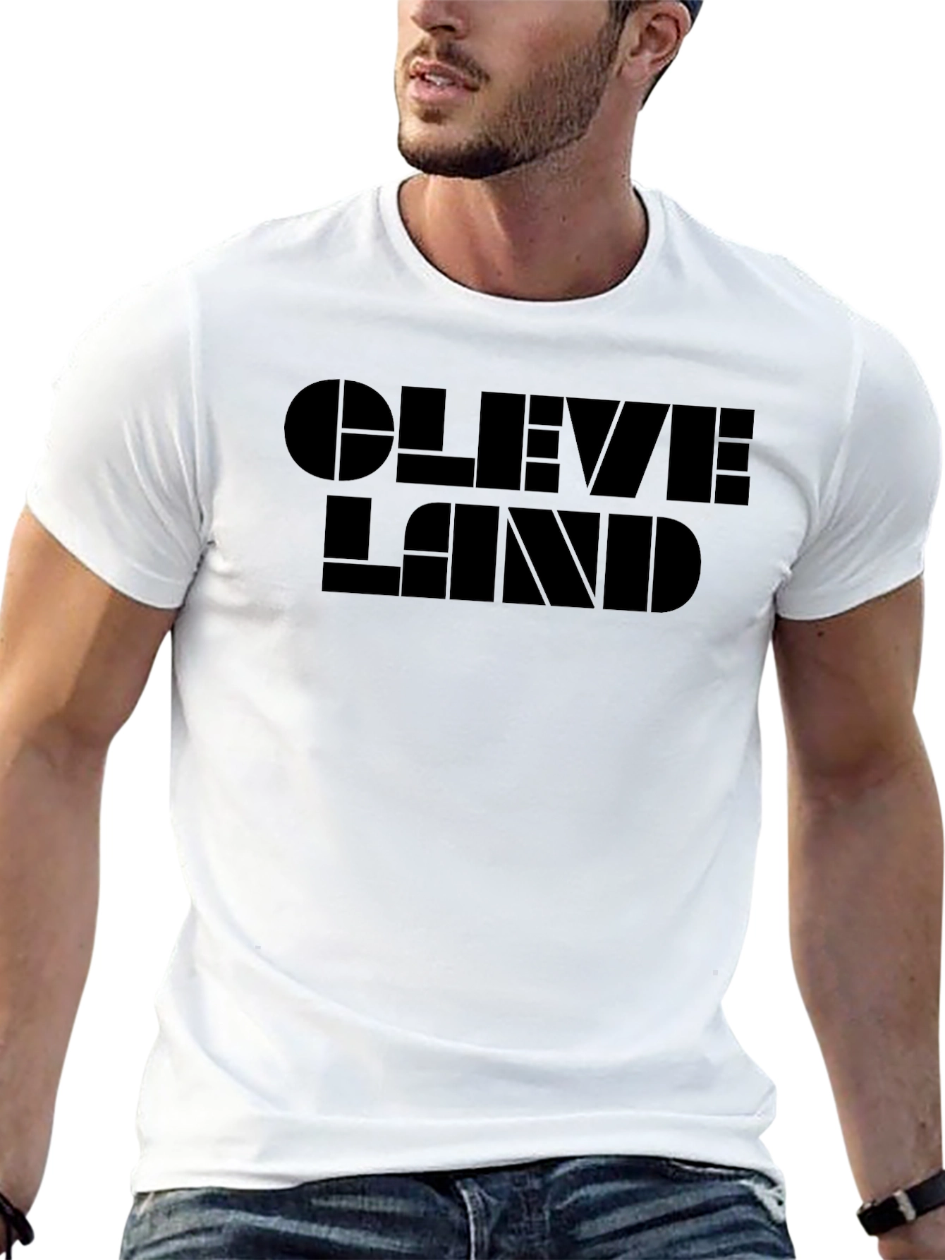 Cleveland Block Graphic T-Shirt - Modern Streetwear