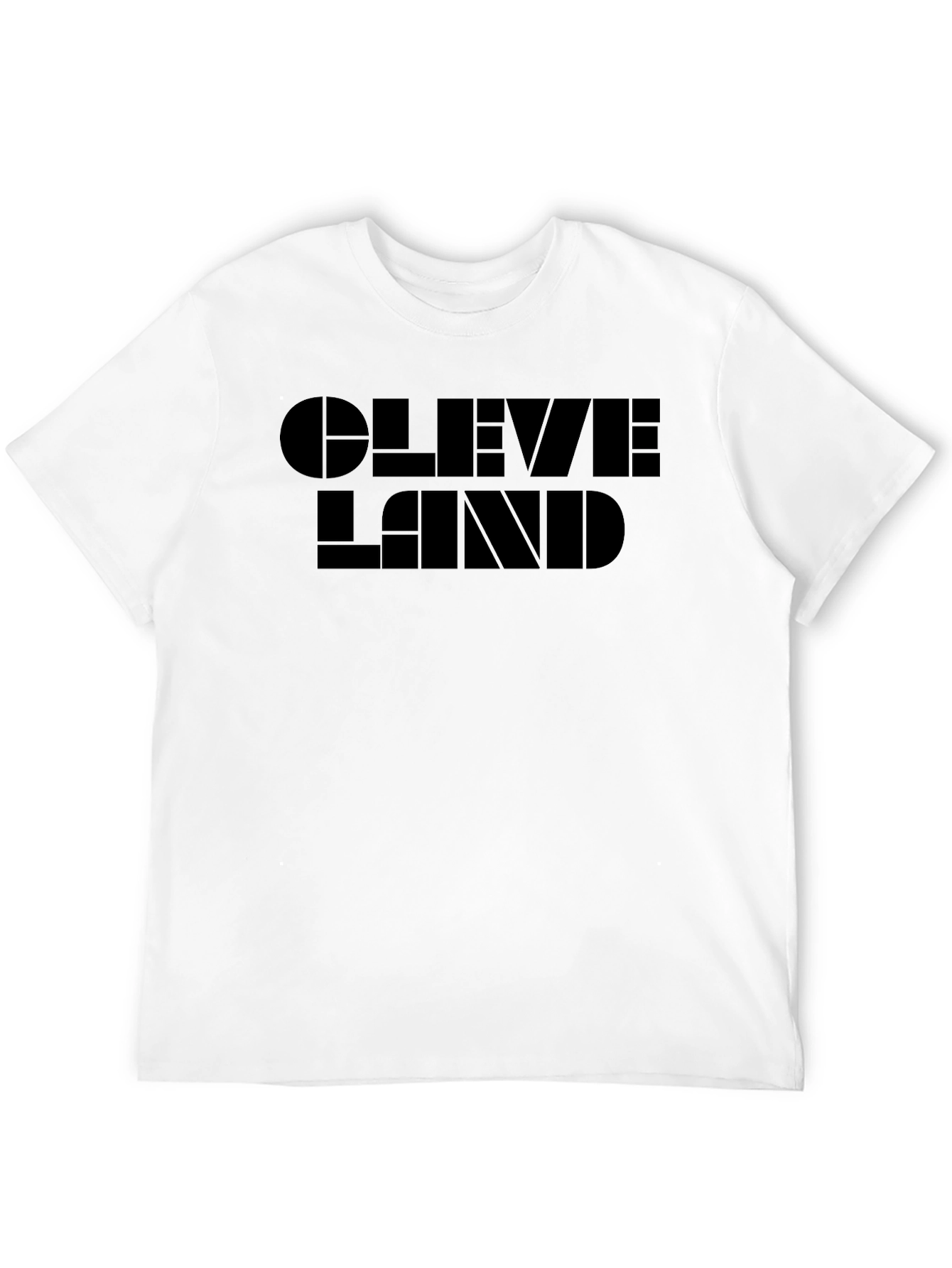 Cleveland Block Graphic T-Shirt - Modern Streetwear