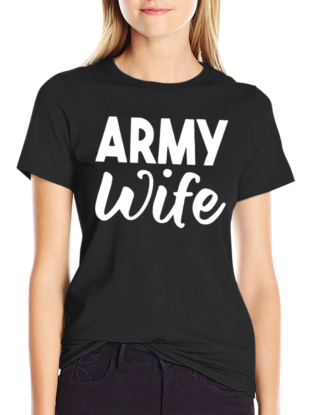Army Wife T-Shirt - Military Spouse Pride