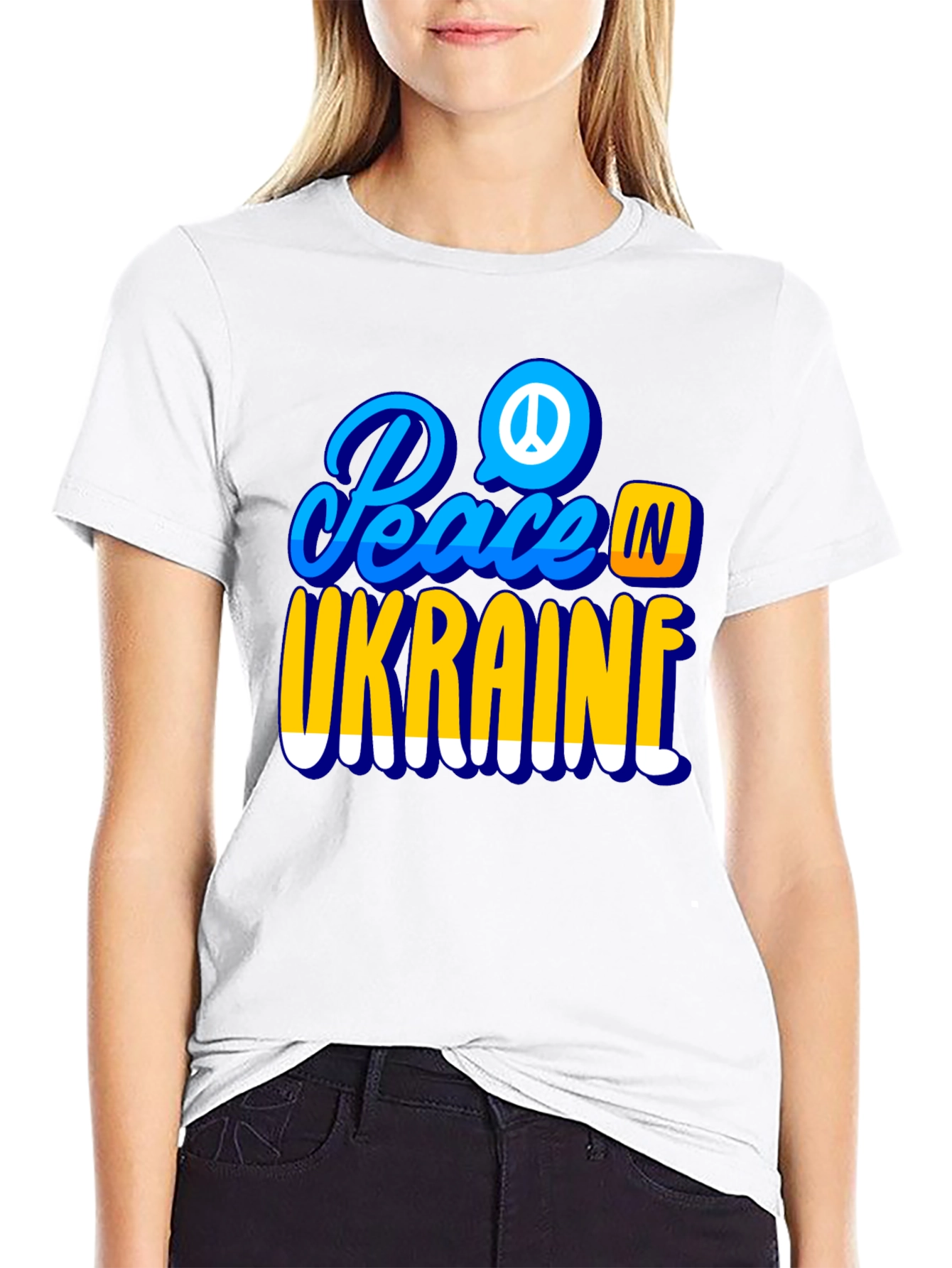 Peace in Ukraine T-Shirt - Solidarity Tee