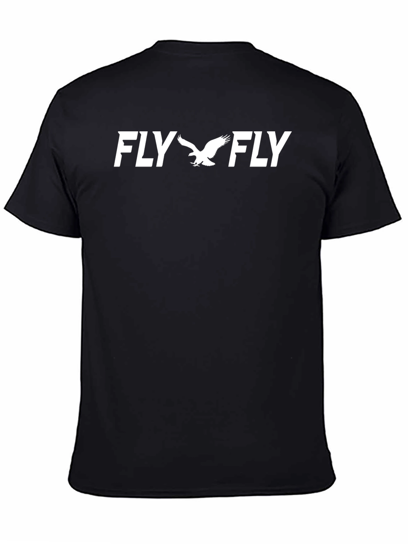 Fly Eagle Fly Graphic Tee - Black