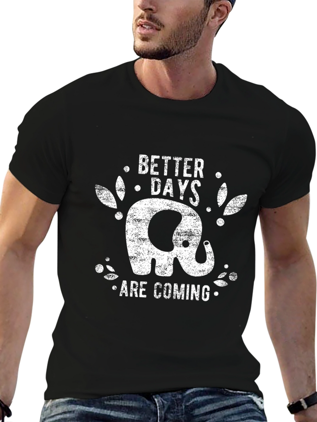 Elephant Better Days Graphic T-Shirt