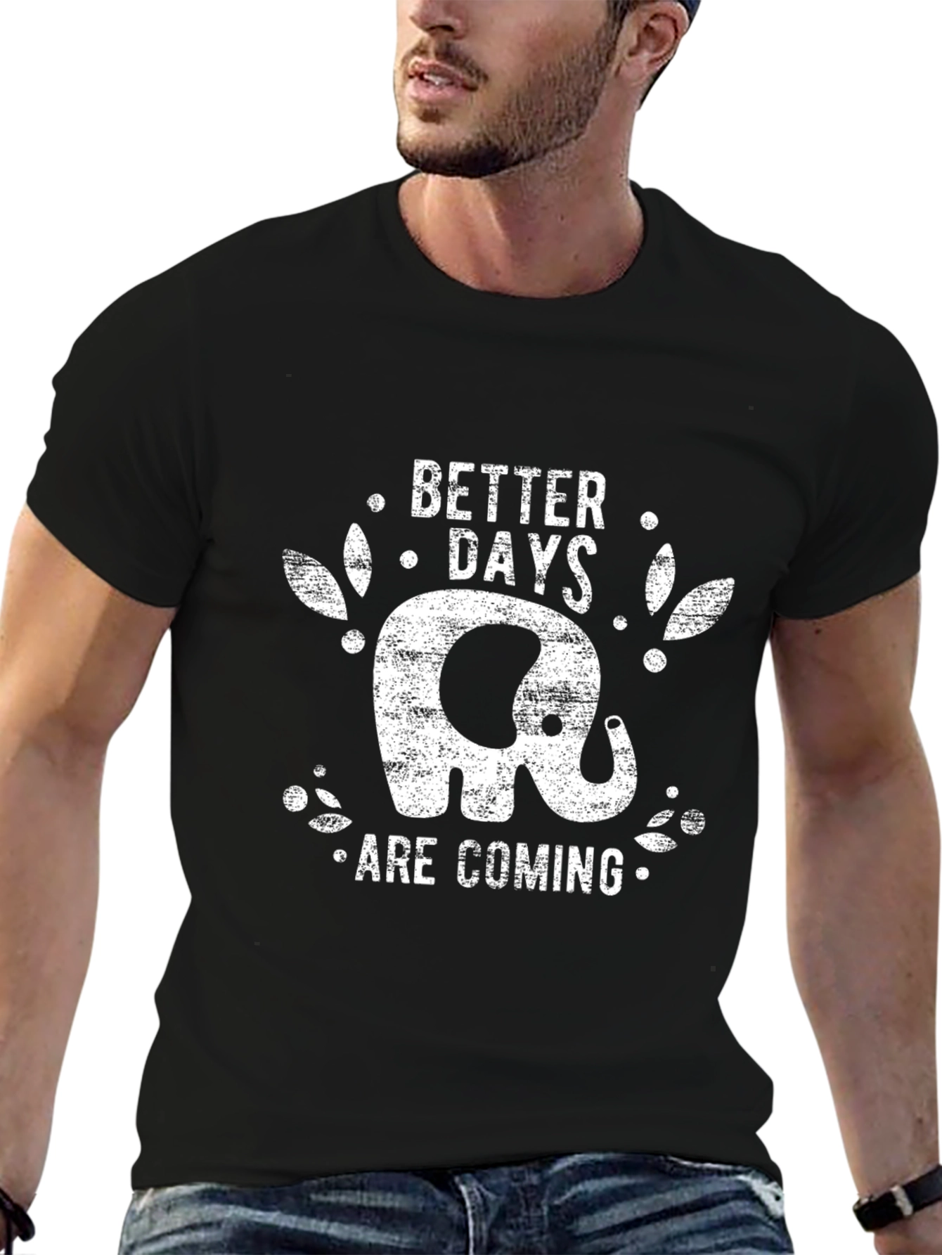 Elephant Better Days Graphic T-Shirt