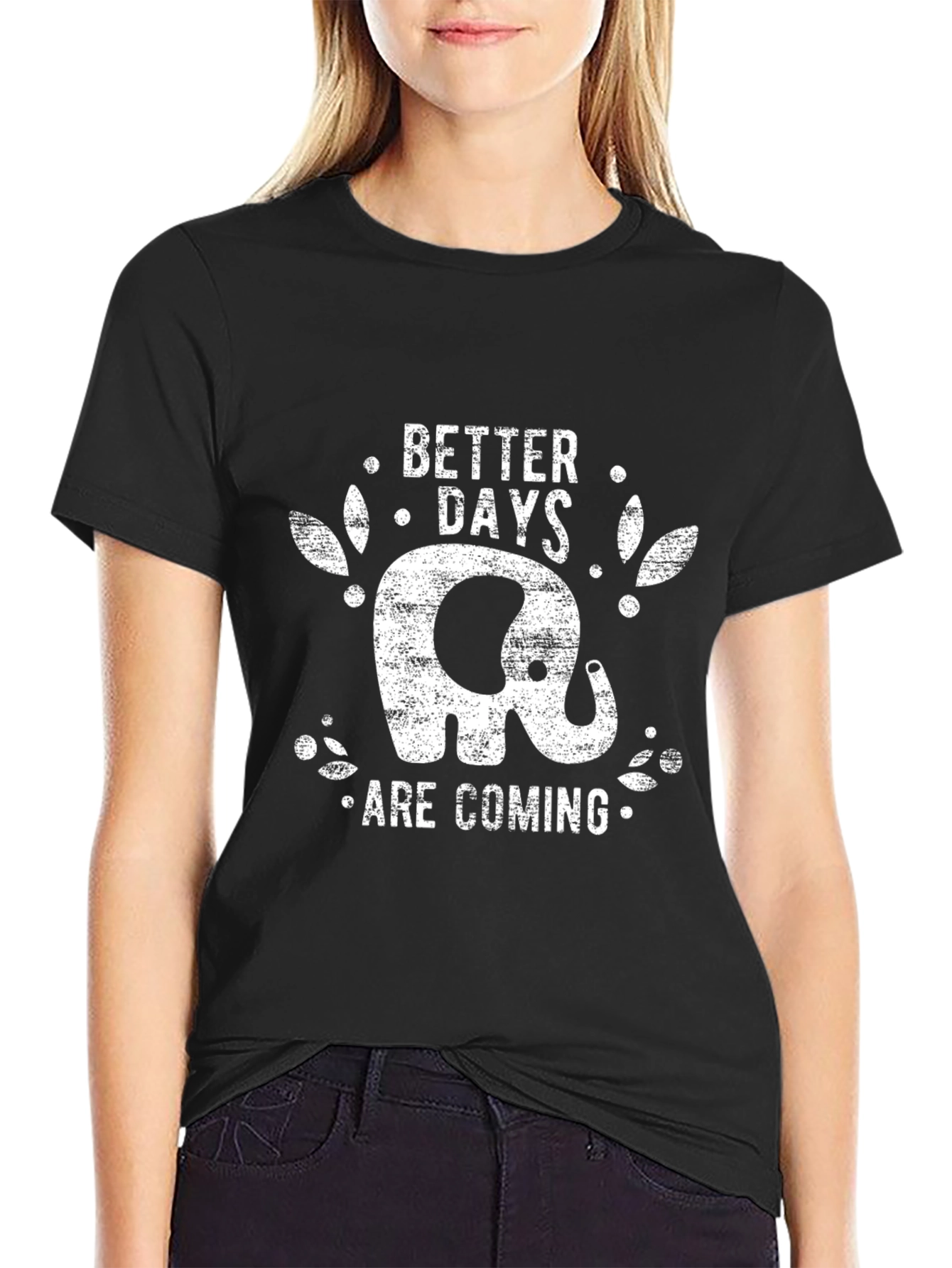 Elephant Better Days Graphic T-Shirt
