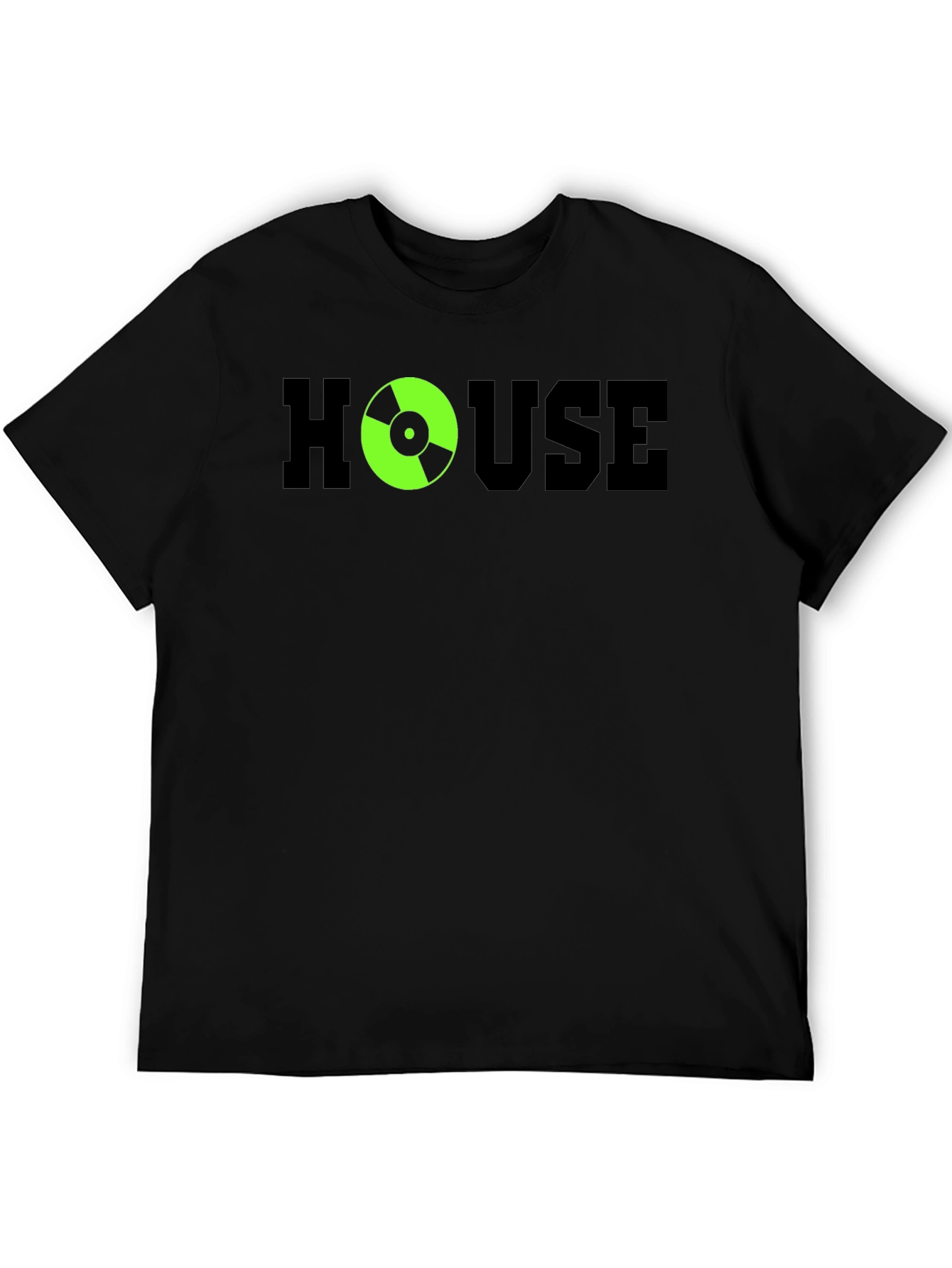 House Music DJ Record Graphic T-Shirt