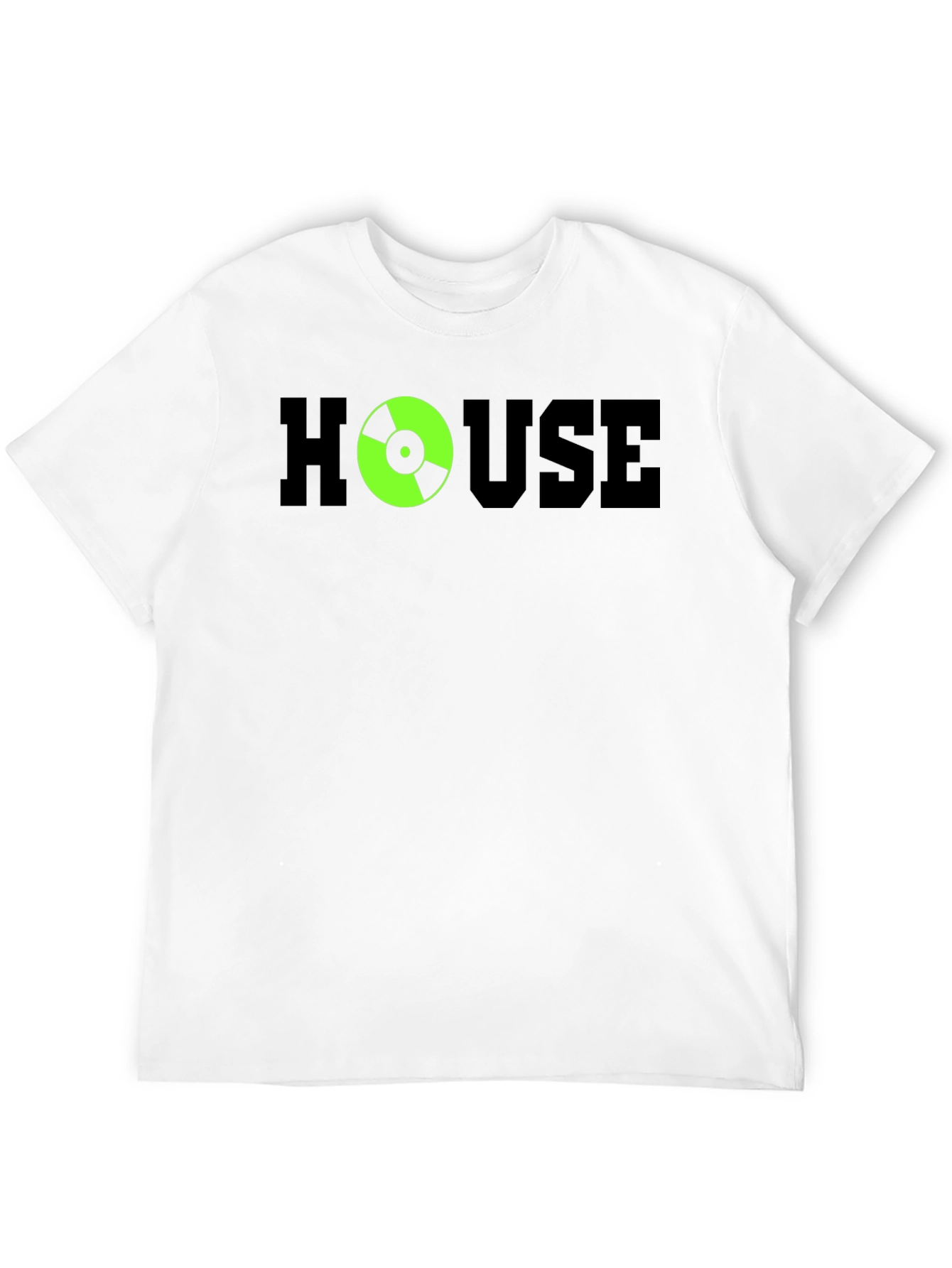 House Music DJ Record Graphic T-Shirt