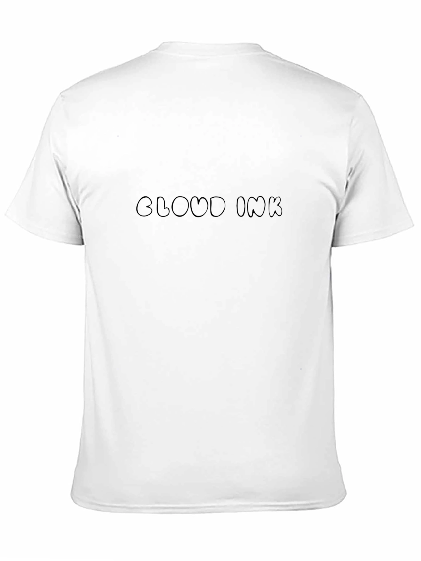 Cloud Ink Black Graphic Tee - Casual Style