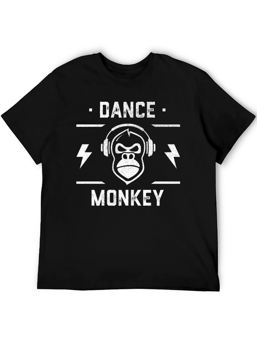 Dance Monkey Graphic Tee - Black T-Shirt