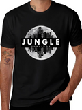 Jungle Survivor Graphic Tee - Urban Cityscape Design