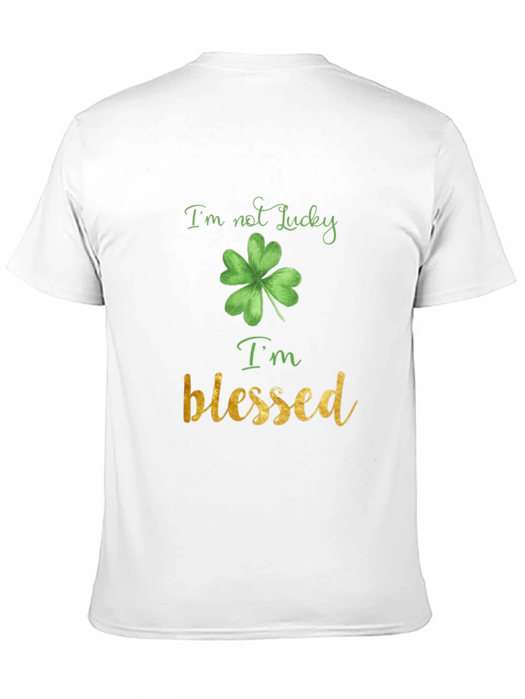 St. Patricks Day Im Blessed Black T-Shirt