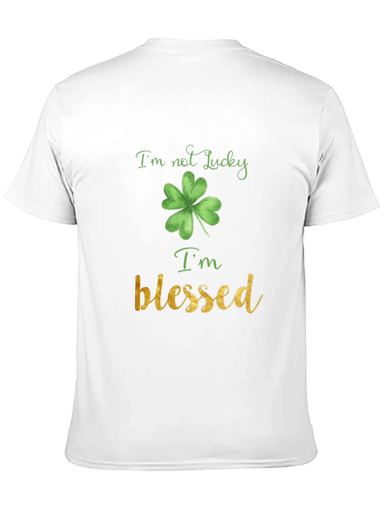 St. Patricks Day Im Blessed Black T-Shirt