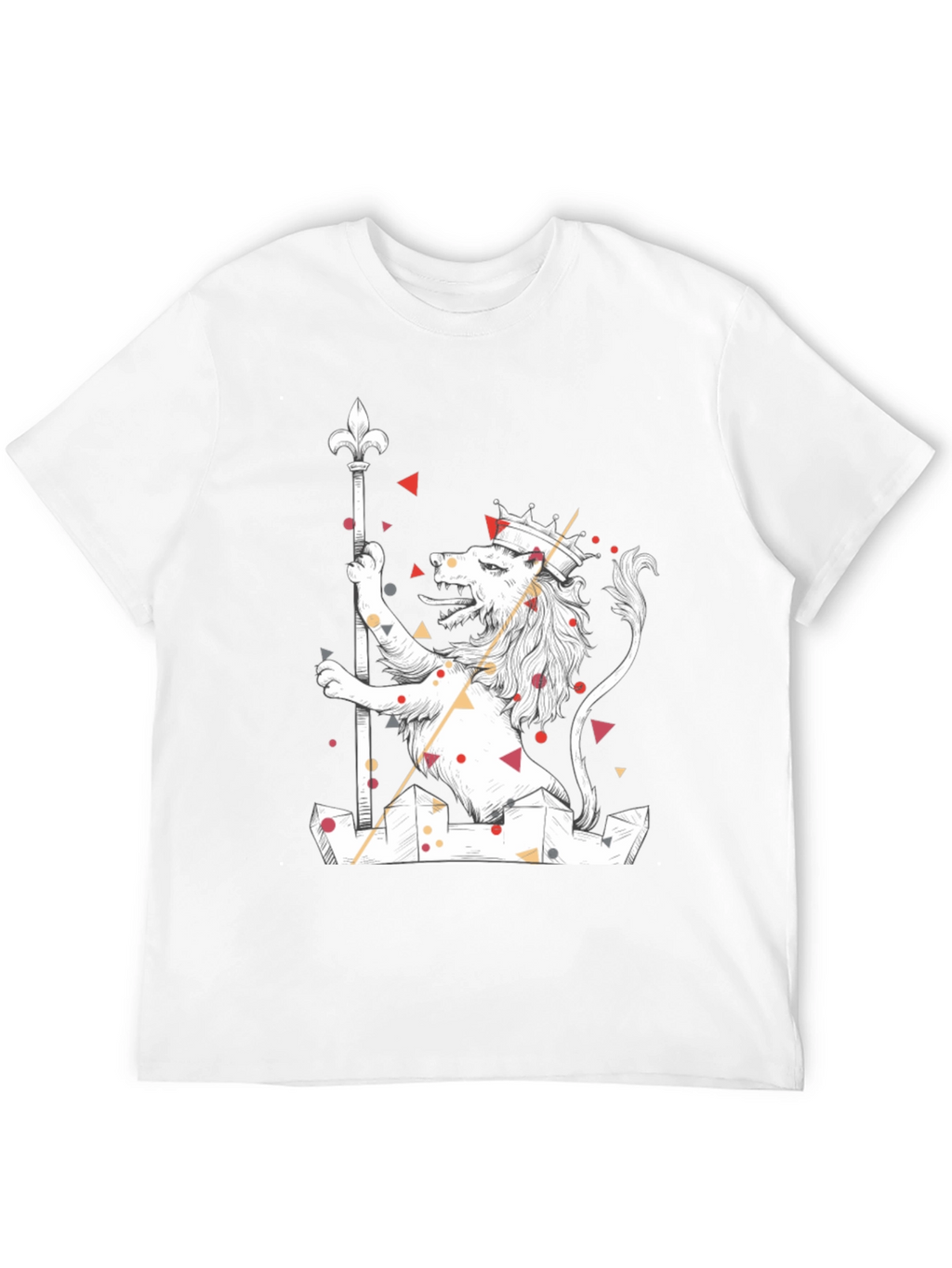Lion King Graphic Tee - Black Cotton T-Shirt