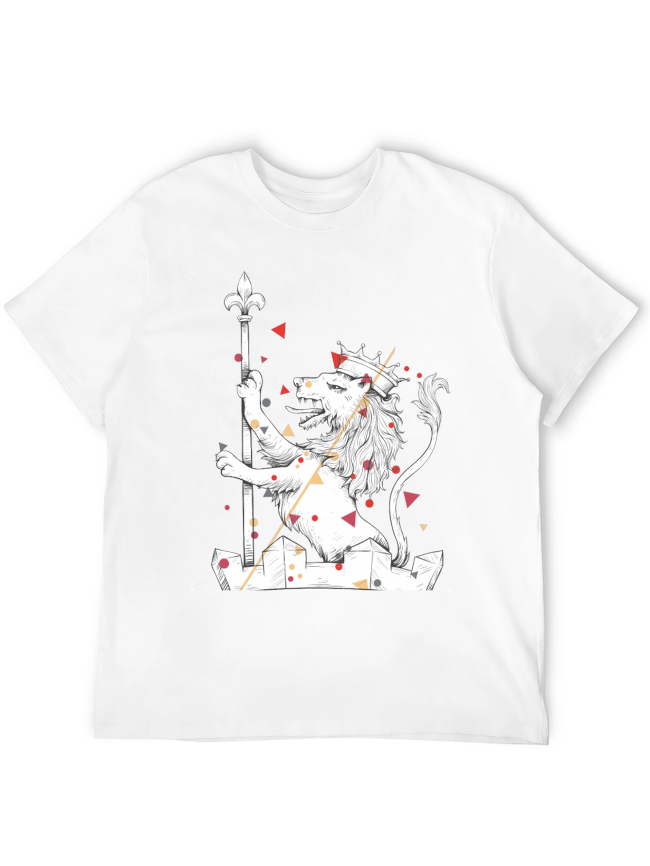 Lion King Graphic Tee - Black Cotton T-Shirt