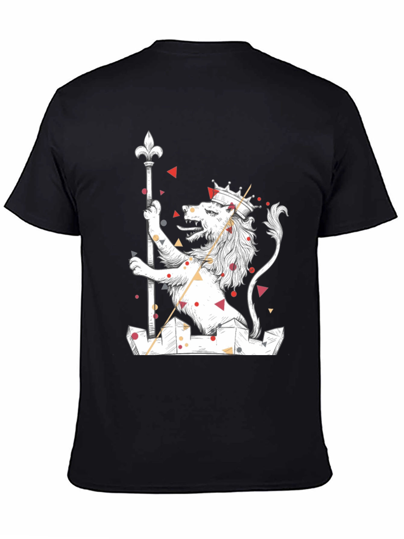 Lion King Graphic Tee - Black Cotton T-Shirt
