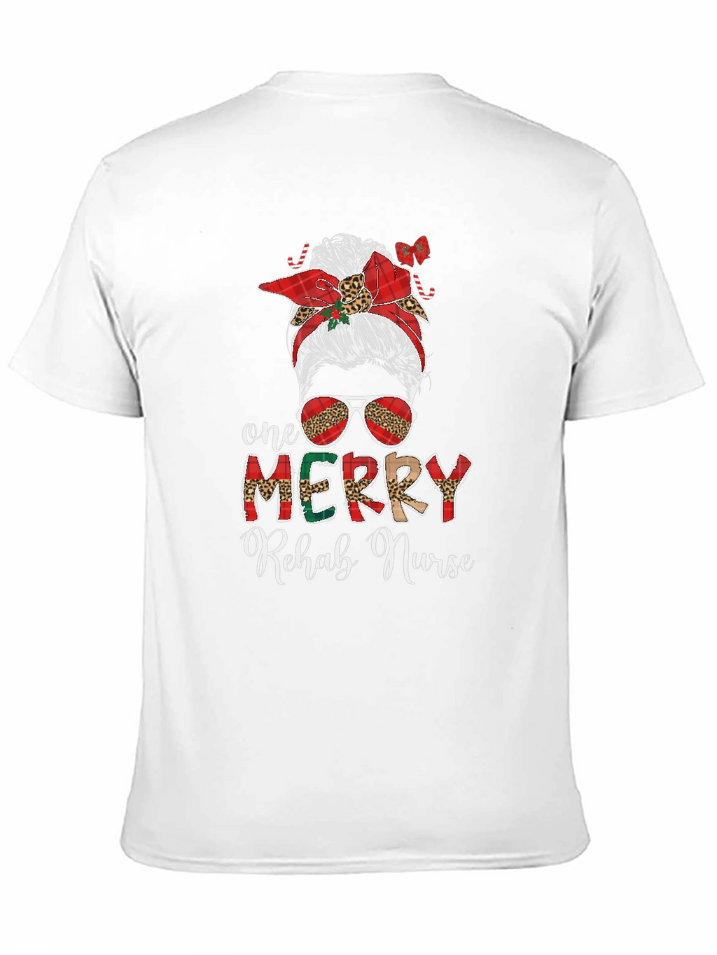 One Merry Rehab Nurse Christmas T-Shirt