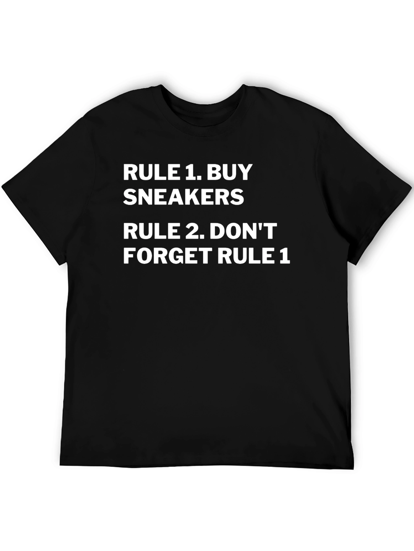 Rule 1: Buy Sneakers T-Shirt