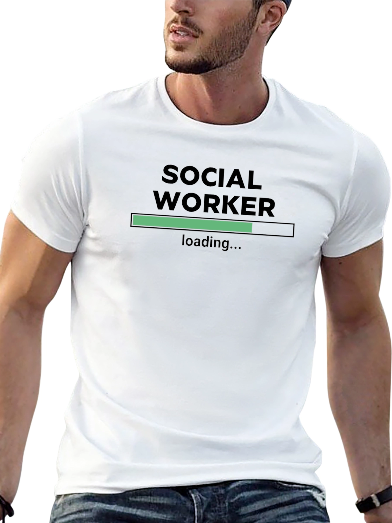 Social Worker Loading T-Shirt - Profession Apparel