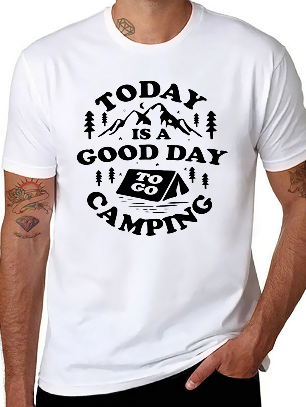 Camping Adventure T-Shirt - Today is a Good Day