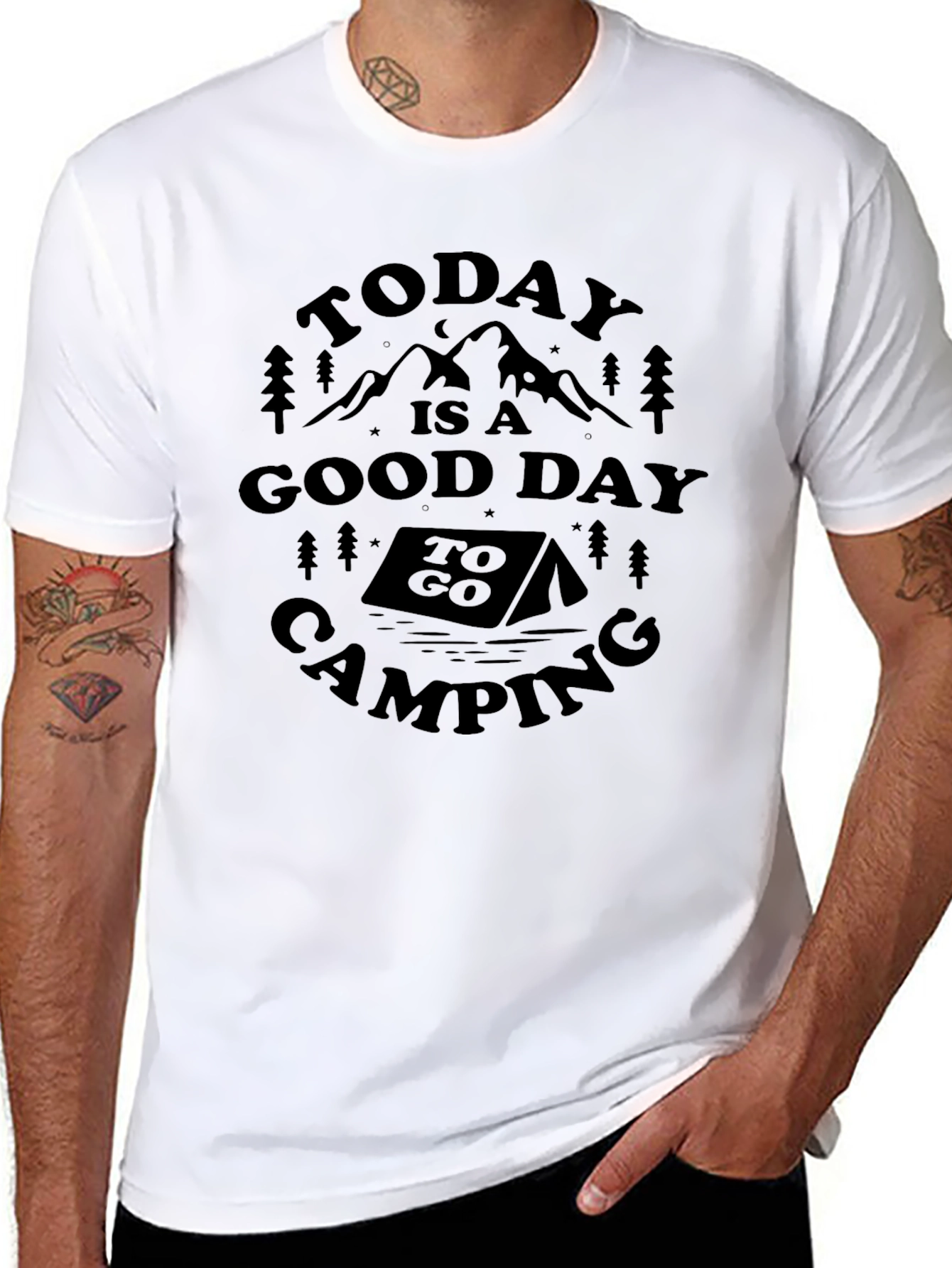 Camping Adventure T-Shirt - Today is a Good Day