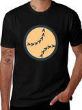 Bird Tracks Graphic Tee - Black