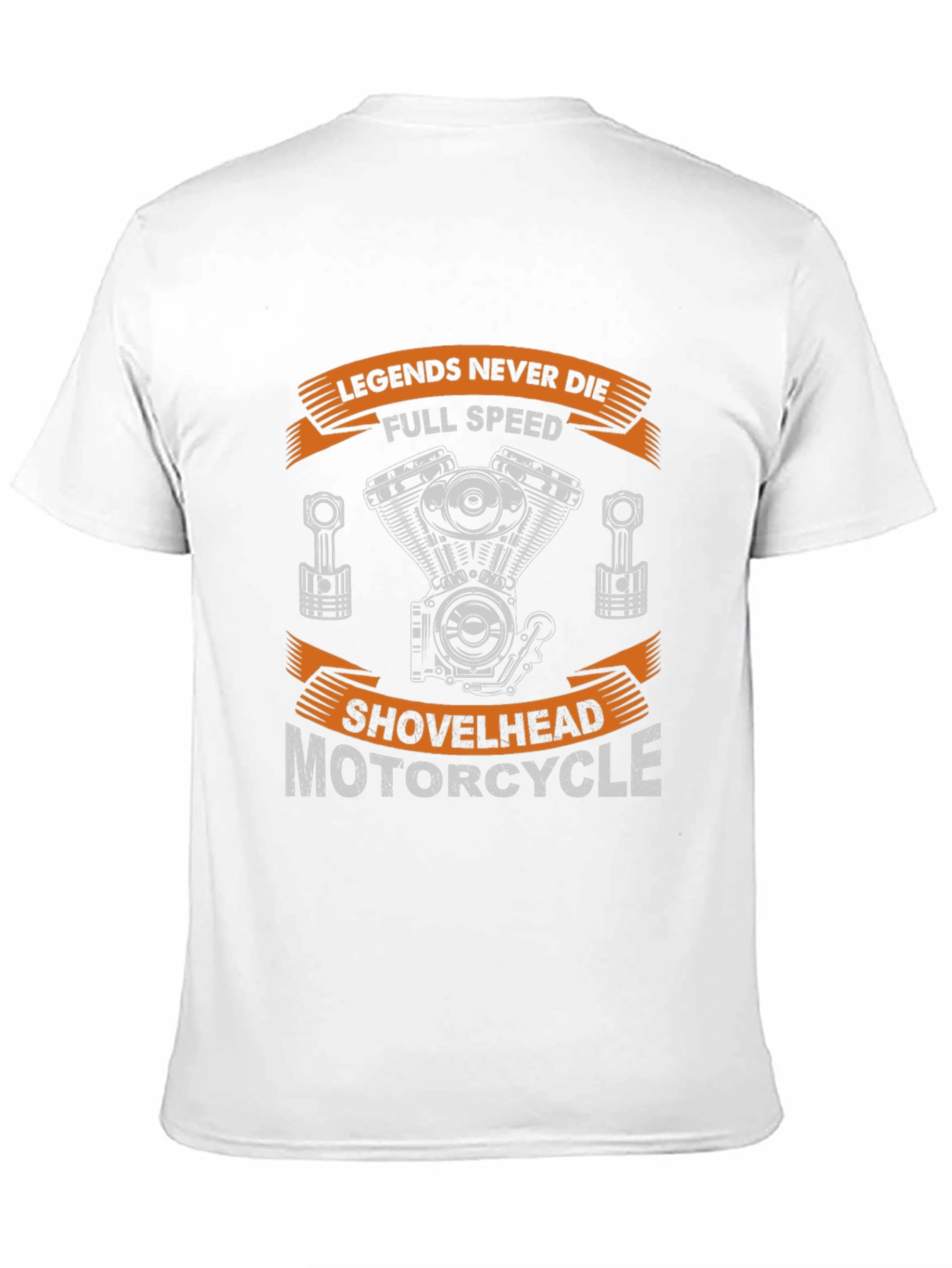Legends Never Die Motorcycle Shovelhead T-Shirt