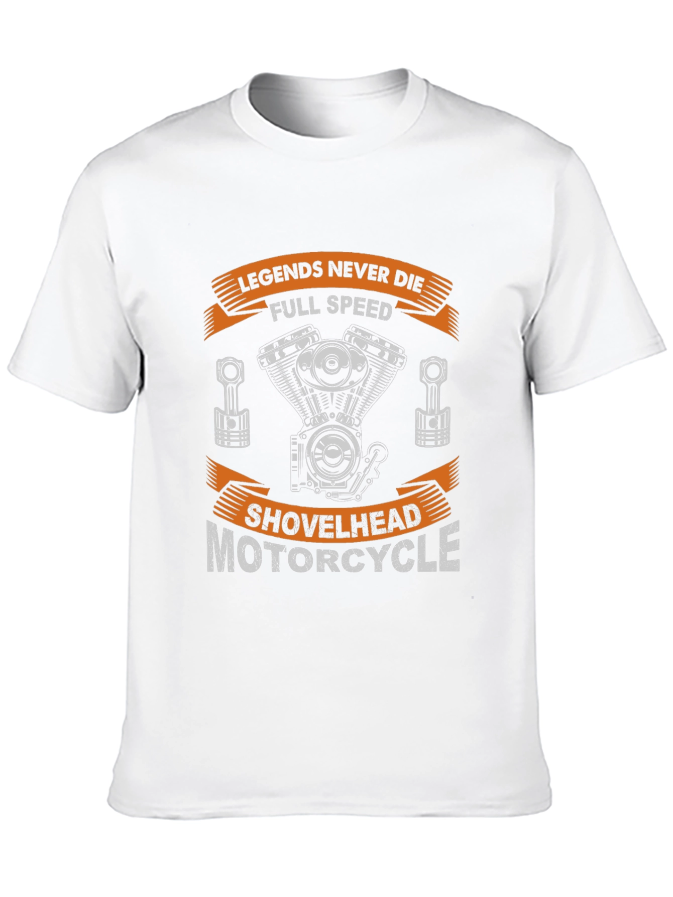 Legends Never Die Motorcycle Shovelhead T-Shirt