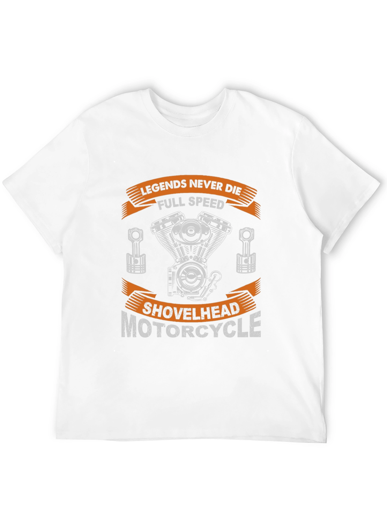 Legends Never Die Motorcycle Shovelhead T-Shirt